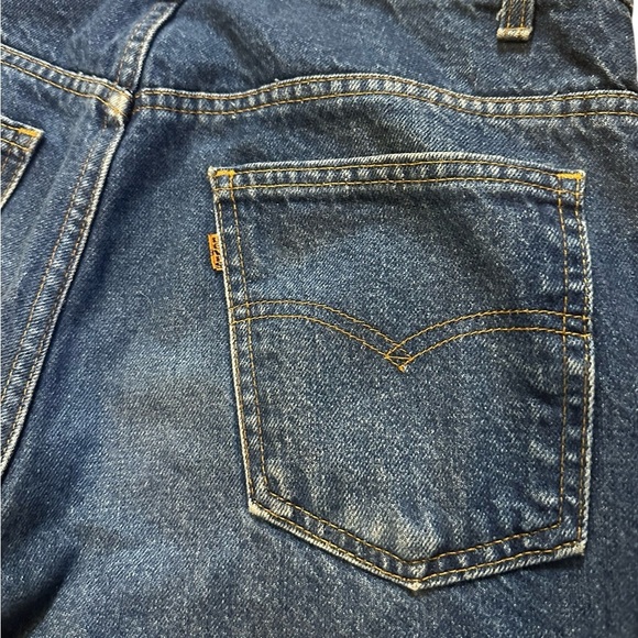VTG 80s LEVIS Orange Tab Bootcut Jeans 30x29 Made In USA - Picture 11 of 14